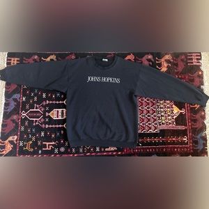 John’s Hopkins Crewneck Sweater - Port and Company( adult large men’s)